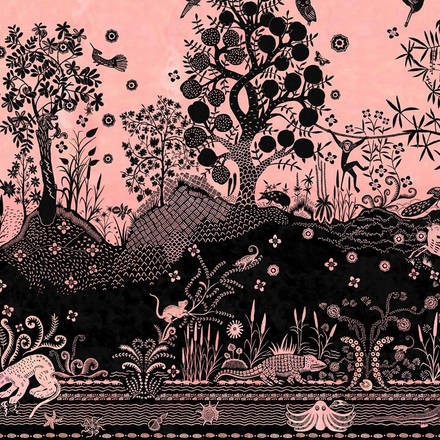 PCL7030/01 panel Christian Lacroix Paradis Barbares