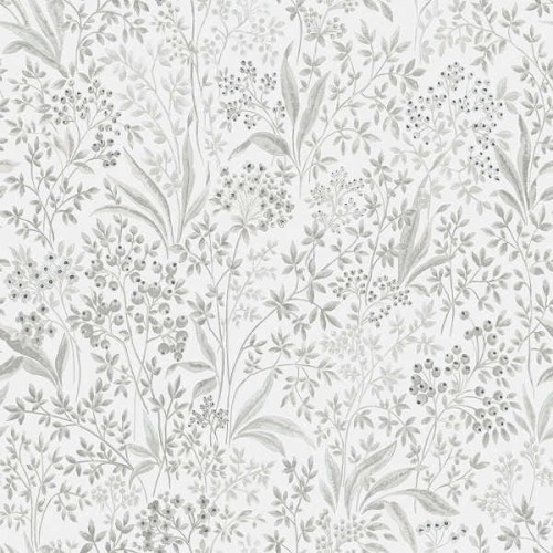 tapeta w gęste liście i kwiaty Boras Tapeter Vårt Arkiv Nocturne 2023