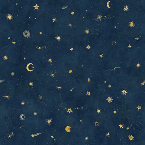 Mural Starry Sky Petrol 659-96 Sandberg Lofstad