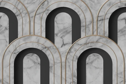 fototapeta R16103 Rebel Walls Well-Being Arch Deco Marble