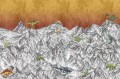 fototapeta R16993 Rebel Walls Well-Being Dinosaur Mountain