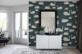 fototapeta z łabędziem R17123  Cygne Bleu