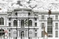 fototapeta budynek R17171 Rebel Walls Well-Being Animal Avenue