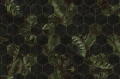 fototapeta Hexagon R17181 Rebel Walls Well-Being Hexagon Leaves