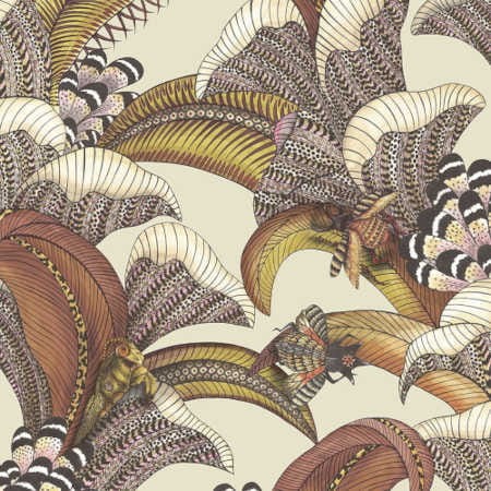 tapeta w liście 119/1004 Cole&Son Ardmore Jabula Hoopoe Leaves