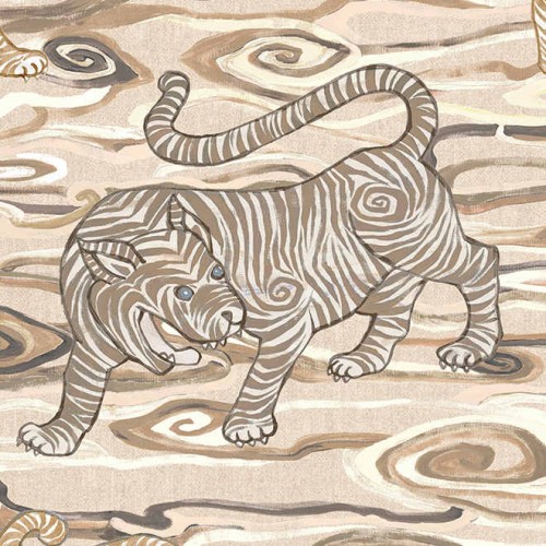 49571 Tigris Burnt Sienna tapeta w tygrysy Arte Gitane