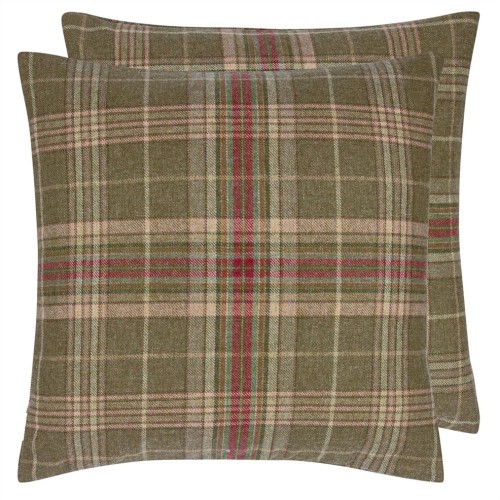 CCRL8020 Poduszka w kratę Ralph Lauren Hardwick Plaid Woodland Cushion