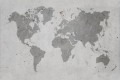 fototapeta mapa świata 1702178 Concrete Map