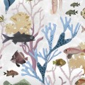 tapeta w rybki Rebel Walls Dreamland R18032 Aquarium Pastel