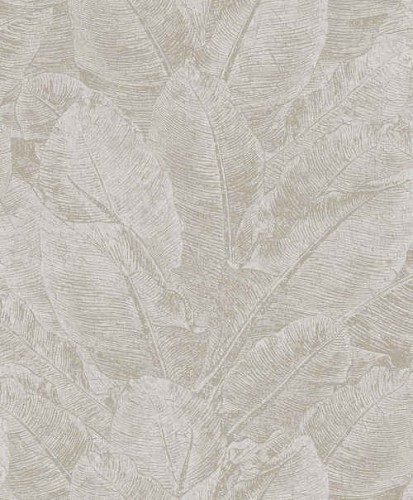 tapeta tropikalne liście Juan Silver Havana HAV303 Khroma