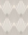 tapeta geometryczna w stylu Art Deco Diego Oyster Havana HAV402 Khroma