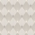 tapeta geometryczna w stylu Art Deco Diego Oyster Havana HAV402 Khroma