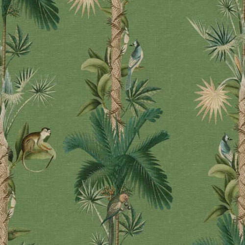 tapeta w małpy Rebel Walls Dreamland R18103 Monkey Island Tropical