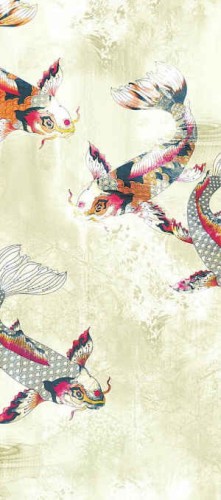 mural ryby DG2PON1012 Khroma Wall Designs II