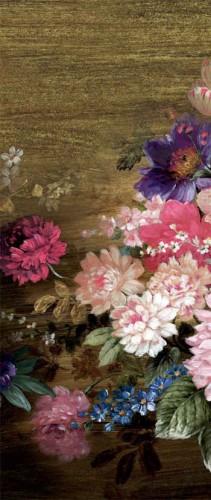 mural w kwiaty DGKEN1011 Haley Claret Khroma Wall Designs II