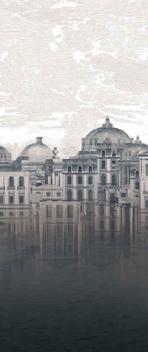 mural DGKEN3021 Castleview Mist Khroma Wall Designs II