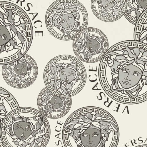 tapeta głowy Meduzy 38610-2 Versace V