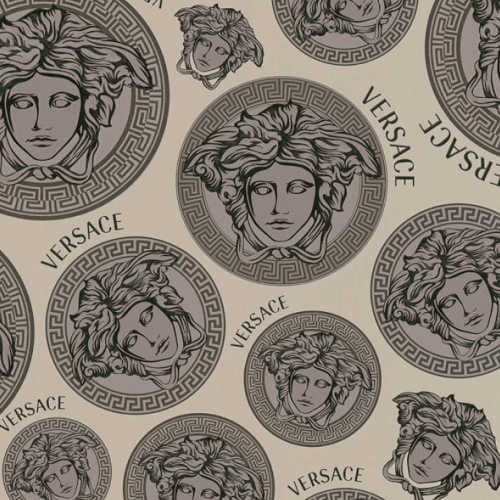 tapeta głowy Meduzy 38611-2 Versace V