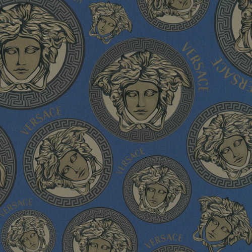 tapeta głowy Meduzy 38611-3 Versace V