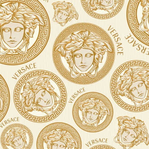 tapeta głowy Meduzy 38611-5 Versace V