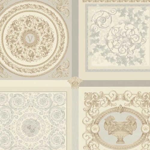 tapeta ornamenty kwadraty 38704-2 Versace V