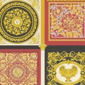 tapeta ornamenty kwadraty 38704-6 Versace V