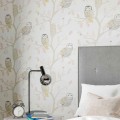 tapeta sowy Harlequin Book Of Little Treasures Fabrics