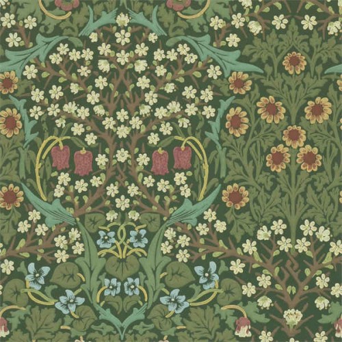 William Morris tapeta 216857 Blackthorn