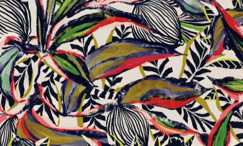 tapeta tropikalne liście 97660 Arte Decors & Panoramiques