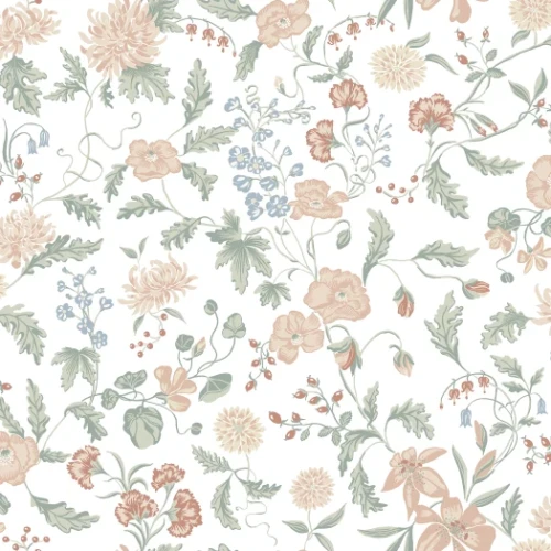 tapeta w kwiaty S10166 Till Karin Folklore Sandberg