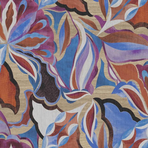 tapeta barwne kwiaty Myriad 24102 Arte Essentials Tangram