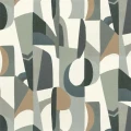 tapeta geometryczna 75460406 Casamance L`Atelier