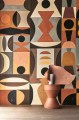 fototapeta geometryczna Casamance L`Atelier