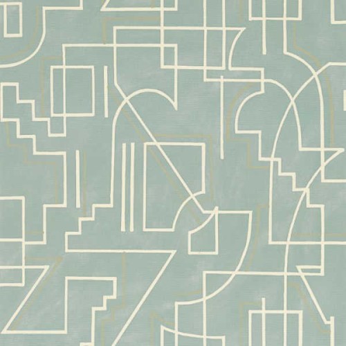 tapeta geometryczna 76021426 Mouvements Casamance