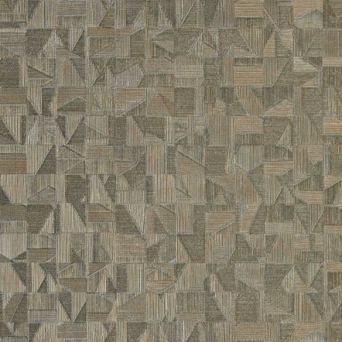 tapeta geometryczna mozaika 74401058 TEXTURES METALLIQUES Casamance
