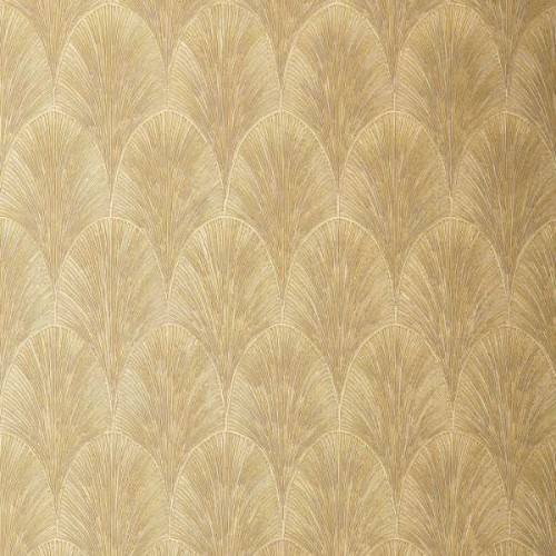 tapeta liście palmowe 75781324 TEXTURES METALLIQUES Casamance