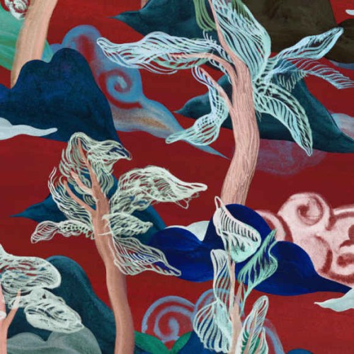 tapeta wzgórza i drzewa Saranda 11540 Arte Alaya