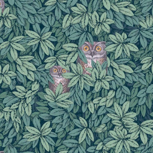 tapeta Cole&Son Foglie e Civette 123/11051 Fornasetti Senza Tempo II