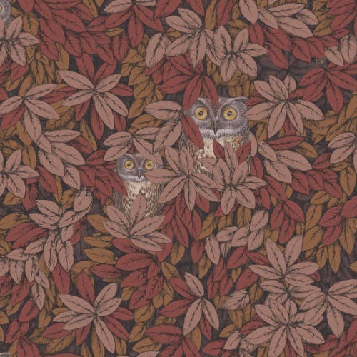 tapeta Cole&Son Foglie e Civette 123/11055 Fornasetti Senza Tempo II