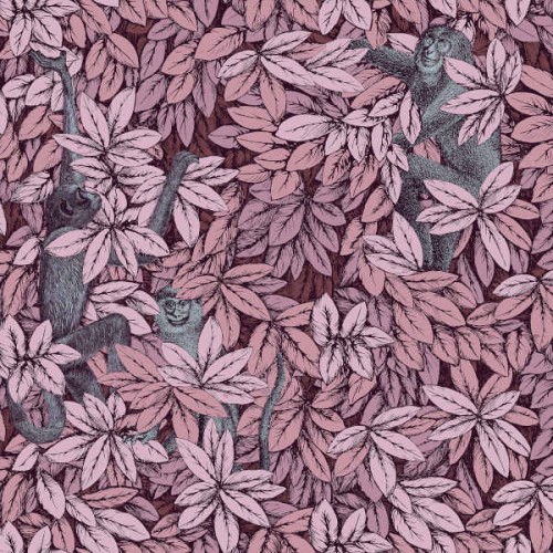 tapeta Cole&Son Foglie e Scimmie 123/10048 Fornasetti Senza Tempo II