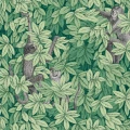 tapeta Cole&Son Foglie e Scimmie 123/10049 Fornasetti Senza Tempo II