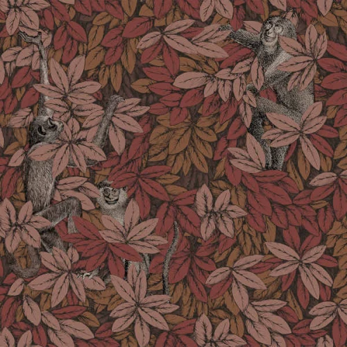 tapeta Cole&Son Foglie e Scimmie 123/10050 Fornasetti Senza Tempo II