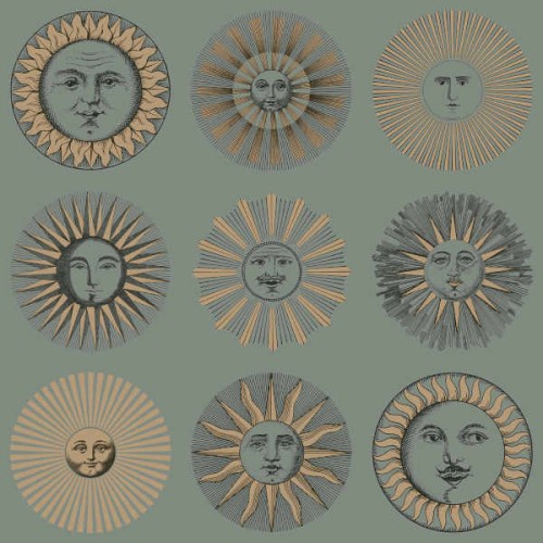 tapeta Cole&Son Soli 123/1003 Fornasetti Senza Tempo II