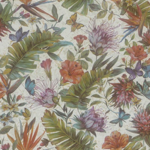 tapeta egzotyczne kwiaty Philipp Plein Z80012