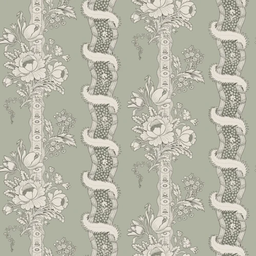 tapeta pionowe kwitnące paski S10249 Alexandra Sandberg