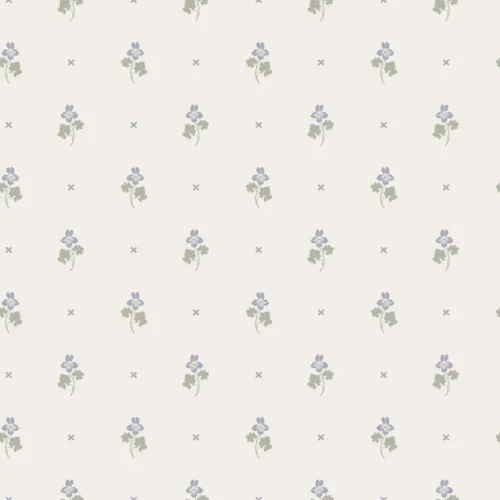 tapeta delikatne fiołki S10267 Mimi Sandberg