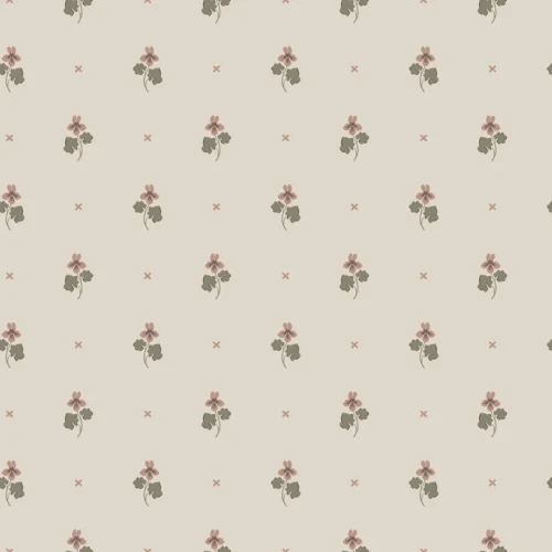 tapeta delikatne fiołki S10268 Mimi Sandberg