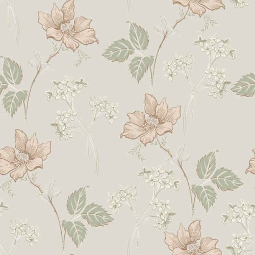tapeta kwiaty 5501 Swedish Grace Valborg Boras Tapeter