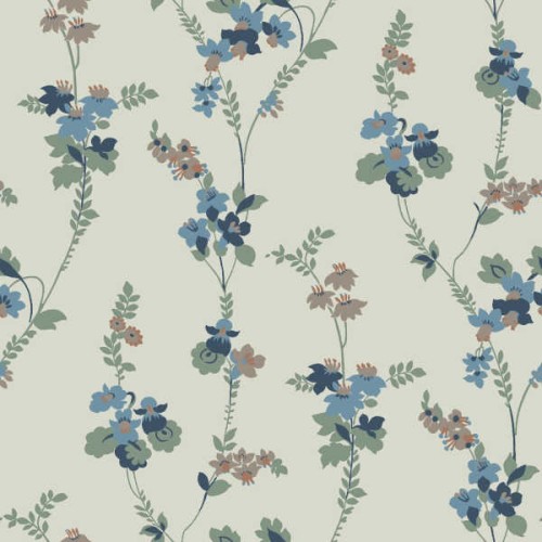 tapeta kwiaty 5509 Vera Swedish Grace Boras Tapeter