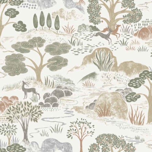 tapeta flora i fauna 5525 Diana Swedish Grace Boras Tapeter